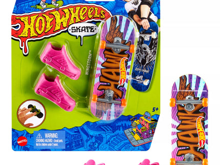 HOT WHEELS finger skateboard with shoes (HGT46)