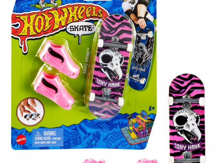 HOT WHEELS finger skateboard with shoes (HGT46)