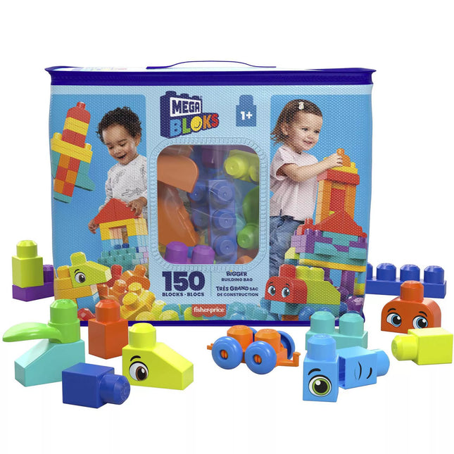 MEGA BLOKS Building Blocks Set (150 Pieces in Bucket) (HHM96)