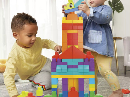 MEGA BLOKS kaladėlių rinkinys (krepšyje 150 det.) (HHM96)