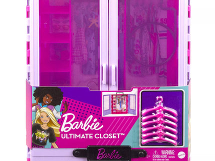BARBIE rūbų ir aksesuarų spinta (HJL65)