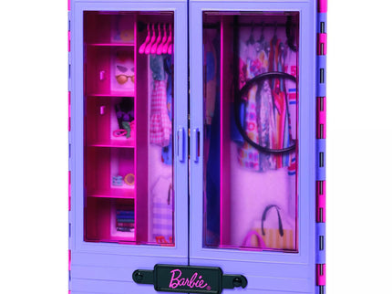 BARBIE rūbų ir aksesuarų spinta (HJL65)