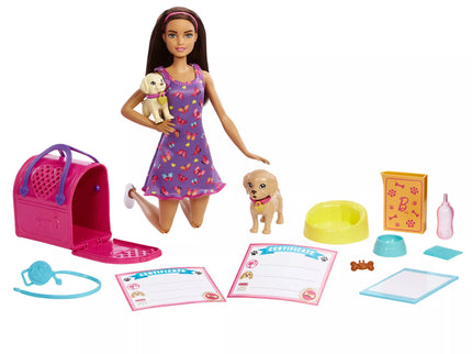 BARBIE šunelių įvaikinimo rinkinys (HKD86)