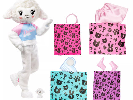 BARBIE CUTIE REVEAL marškinėlių serija – ėriukė (HKR03)