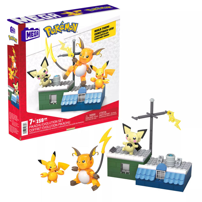 MEGA CONSTRUX POKEMON Pikachu Evolution (HKT23)