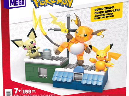 MEGA CONSTRUX POKEMON Pikachu Evolution (HKT23)