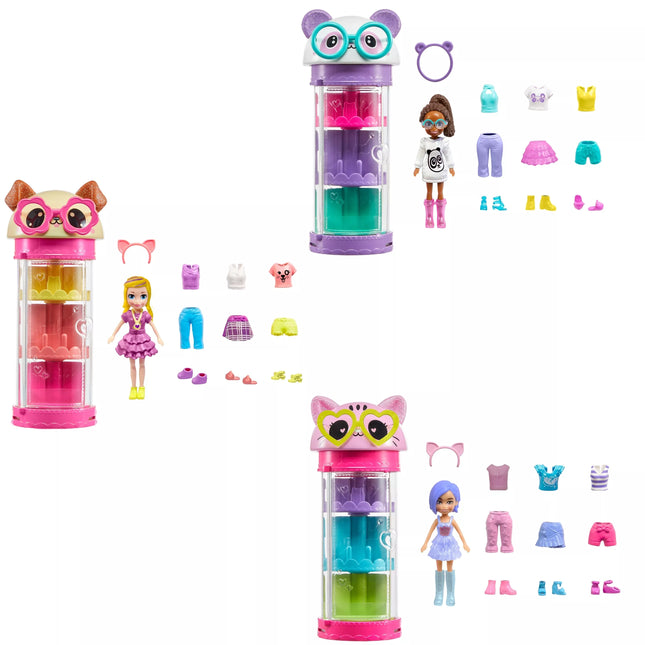POLLY POCKET Fashion Accessories and Wardrobe Set (HKW04)