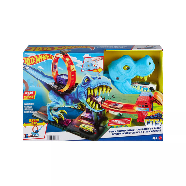HOT WHEELS CITY Dinosaur Playset with Loop (HKX42)
