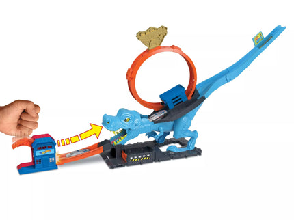 HOT WHEELS CITY Dinosaur Playset with Loop (HKX42)
