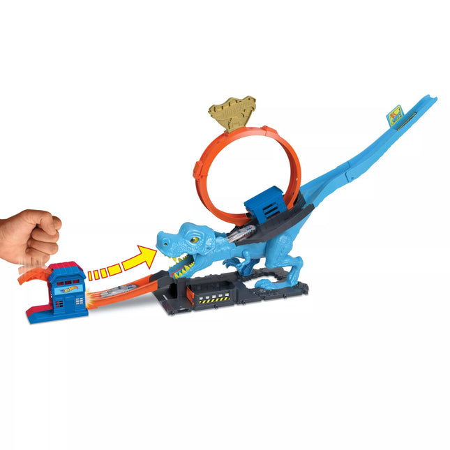 HOT WHEELS CITY Dinosaur Playset with Loop (HKX42)