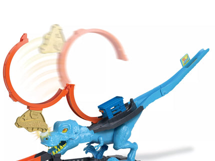 HOT WHEELS CITY Dinosaur Playset with Loop (HKX42)