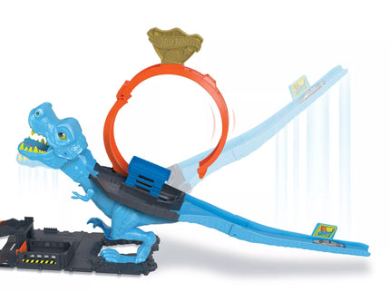 HOT WHEELS CITY Dinosaur Playset with Loop (HKX42)