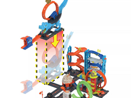 HOT WHEELS CITY Dinosaur Playset with Loop (HKX42)