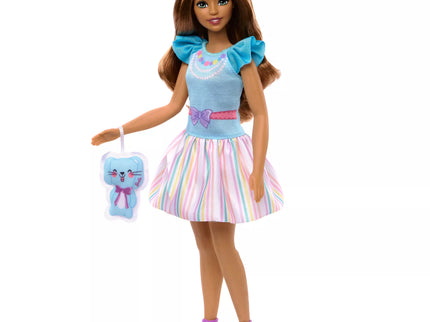 BARBIE lėlė My First Barbie - brunetė (HLL21)
