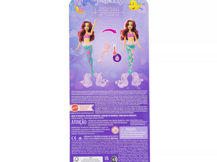 „DISNEY PRINCESS“ lėlė - Arielė su spalvų keitimo funkcija