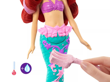 „DISNEY PRINCESS“ lėlė - Arielė su spalvų keitimo funkcija