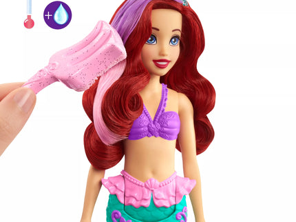 „DISNEY PRINCESS“ lėlė - Arielė su spalvų keitimo funkcija