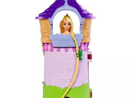 DISNEY PRINCESS lėlės Auksaplaukės ir bokšto rinkinys (HLW30)