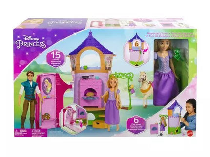DISNEY PRINCESS lėlės Auksaplaukės ir bokšto rinkinys (HLW30)