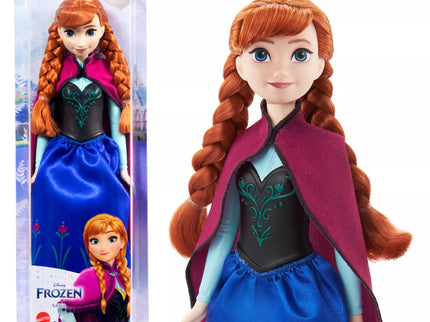 DISNEY FROZEN Anna Doll (Inspired by 1st Movie Look) (HLW49)