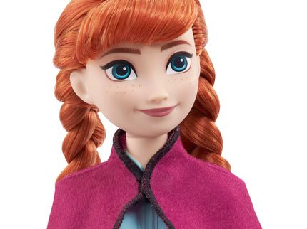 DISNEY FROZEN Anna Doll (Inspired by 1st Movie Look) (HLW49)