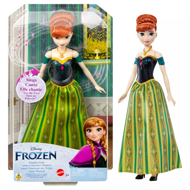 DISNEY FROZEN Singing Doll Anna (English Language) (HLW56)