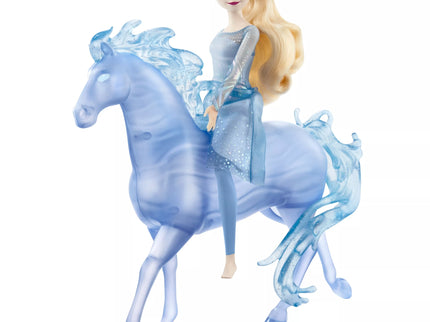 DISNEY FROZEN Elsa Doll and Mystical Water Horse (HLW58)