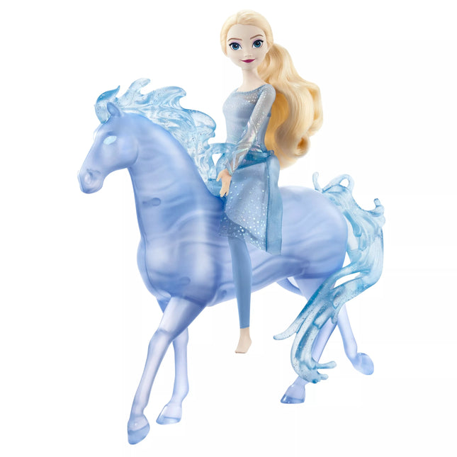 DISNEY FROZEN Elsa Doll and Mystical Water Horse (HLW58)