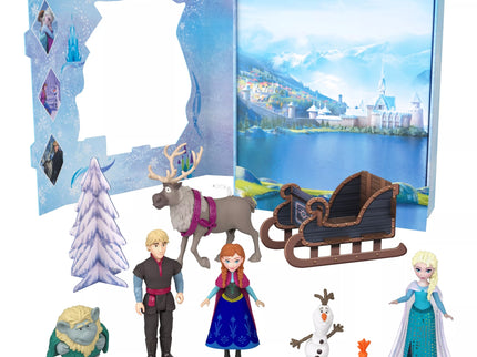 DISNEY FROZEN herojų rinkinys   (HLX04)