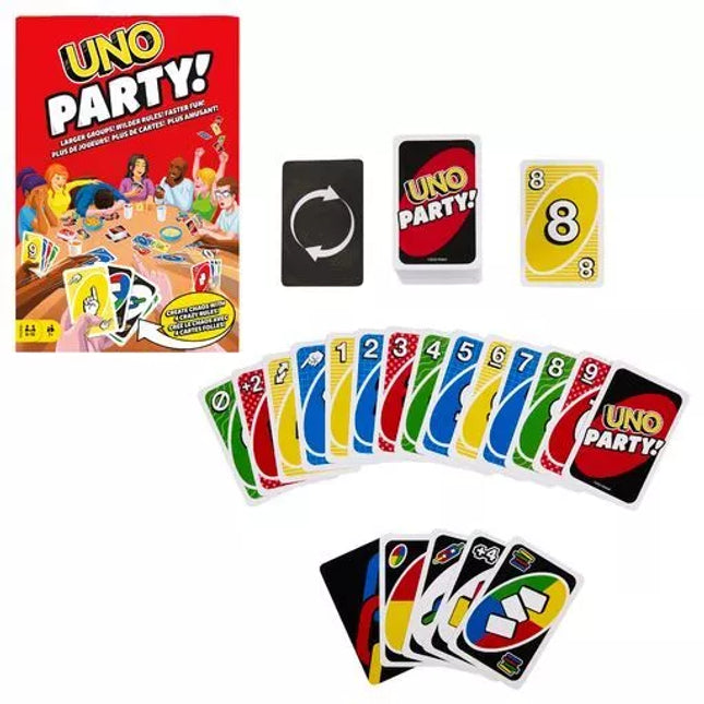 UNO PARTY – party cards (HMY49)