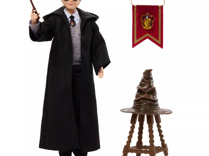 HARRY POTTER lėlė – Haris Poteris ir mago skrybėlė (HND78)