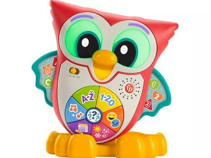 FISHER-PRICE LINKIMALS muzikinis interaktyvus Pelėdžiukas Pūpū LT (lietuviškai įgarsintas) (HNK87)