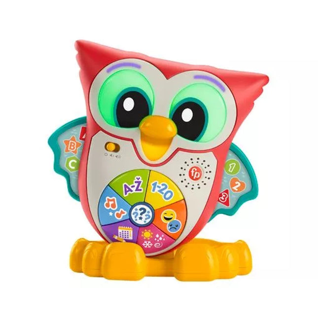 FISHER-PRICE LINKIMALS Musical Interactive "Pūpū" Little Owl Toy LT (HNK87)