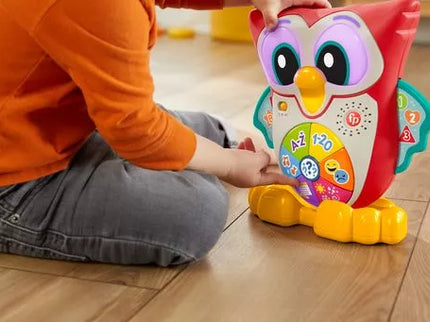 FISHER-PRICE LINKIMALS muzikinis interaktyvus Pelėdžiukas Pūpū LT (lietuviškai įgarsintas) (HNK87)