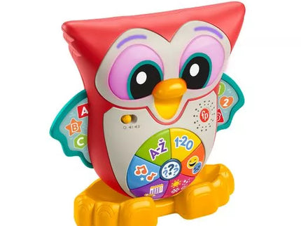 FISHER-PRICE LINKIMALS muzikinis interaktyvus Pelėdžiukas Pūpū LT (lietuviškai įgarsintas) (HNK87)