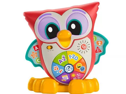 FISHER-PRICE LINKIMALS muzikinis interaktyvus Pelėdžiukas Pūpū LT (lietuviškai įgarsintas) (HNK87)