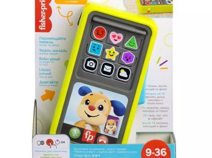 FISHER-PRICE Smart Phone - Time to Learn! LT (voiced in Lithuanian) (HNL46)