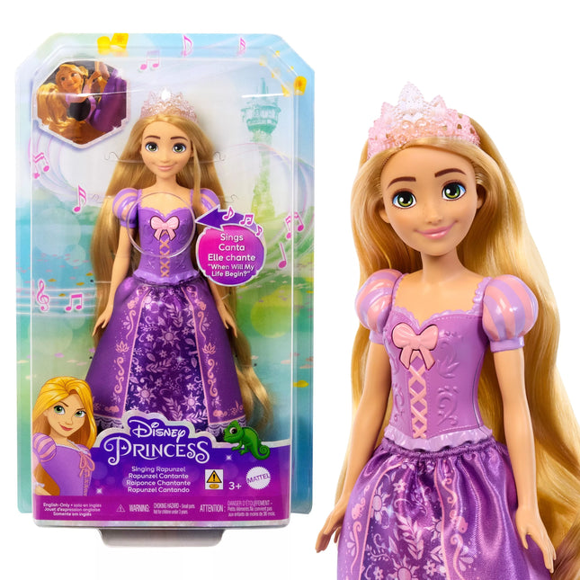 DISNEY PRINCESS Singing Doll Rapunzel (English Language) (HPD41)