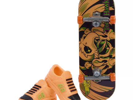 HOT WHEELS Fingerboard with Neon Skulls, Inspired by Tony Hawk (HPG21)