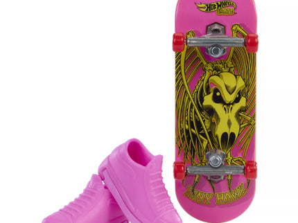 HOT WHEELS Fingerboard with Neon Skulls, Inspired by Tony Hawk (HPG21)