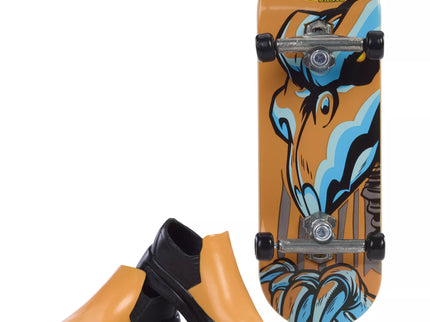 HOT WHEELS Fingerboard with Neon Skulls, Inspired by Tony Hawk (HPG21)