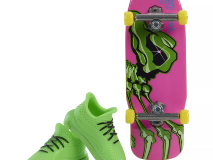 HOT WHEELS Fingerboard with Neon Skulls, Inspired by Tony Hawk (HPG21)