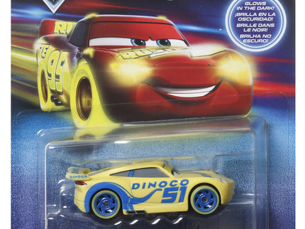 CARS šviečiantis tamsoje automodeliukas (HPG76)