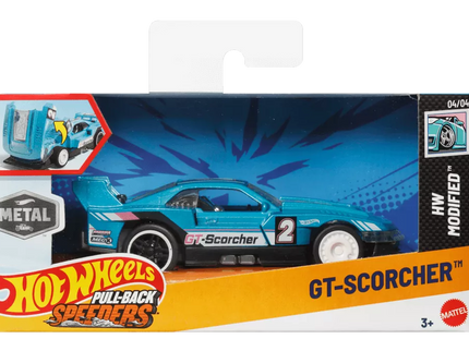 HOT WHEELS automodeliukas – Pull-Back Speeders (HPR70)