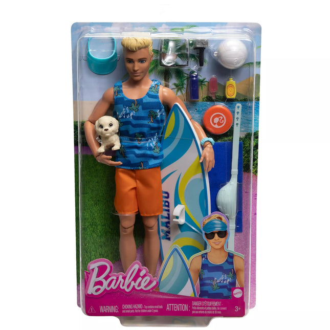 BARBIE KEN SURF DOLL doll (HPT50)