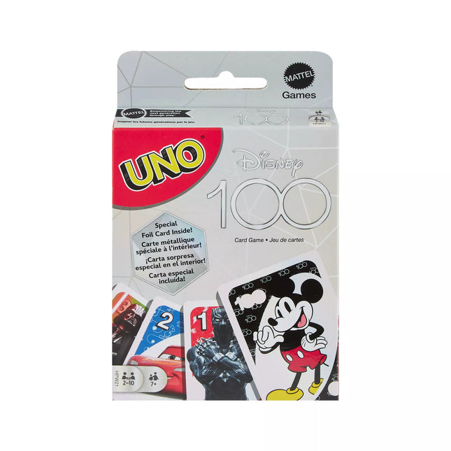 UNO Cards for the DISNEY 100th Anniversary (HPW21)