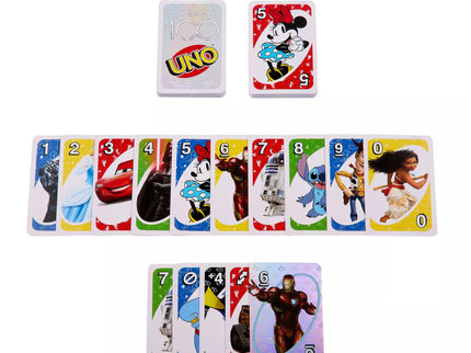 UNO Cards for the DISNEY 100th Anniversary (HPW21)