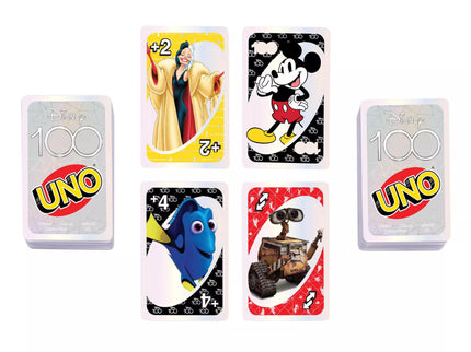 UNO Cards for the DISNEY 100th Anniversary (HPW21)
