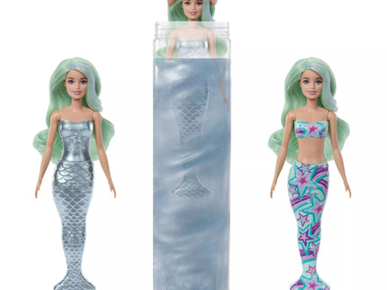 BARBIE COLOR REVEAL undinės siurprizų rinkinys, giliųjų vandenų serija (HRK12)