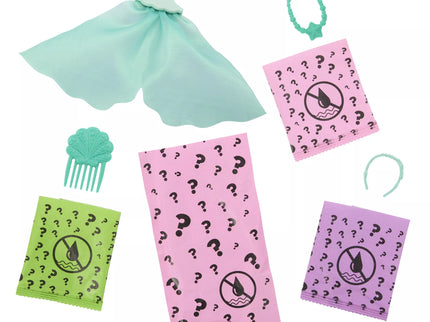 BARBIE COLOR REVEAL undinės siurprizų rinkinys, giliųjų vandenų serija (HRK12)